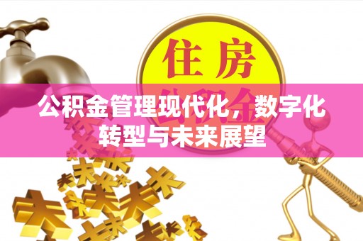 上虞公积金管理现代化，数字化转型与未来展望